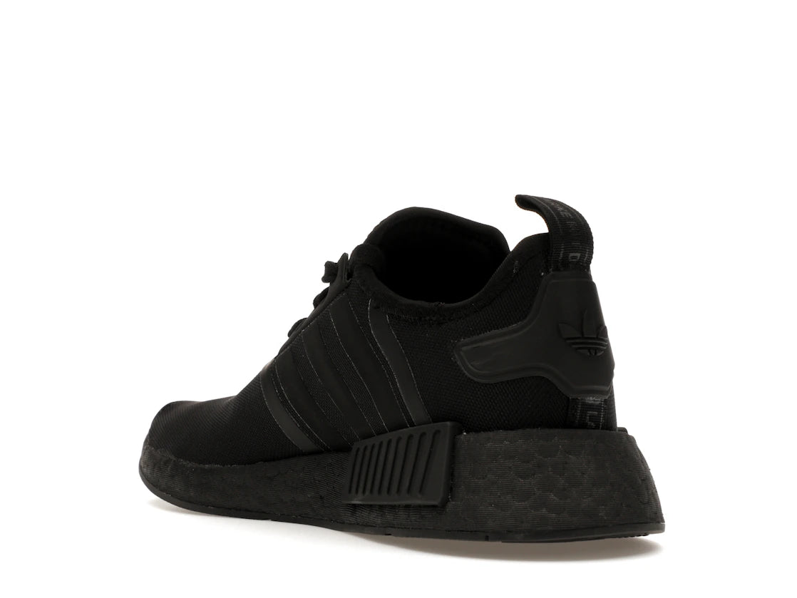 adidas NMD R1 Triple Black (GS) - vue secondaire B