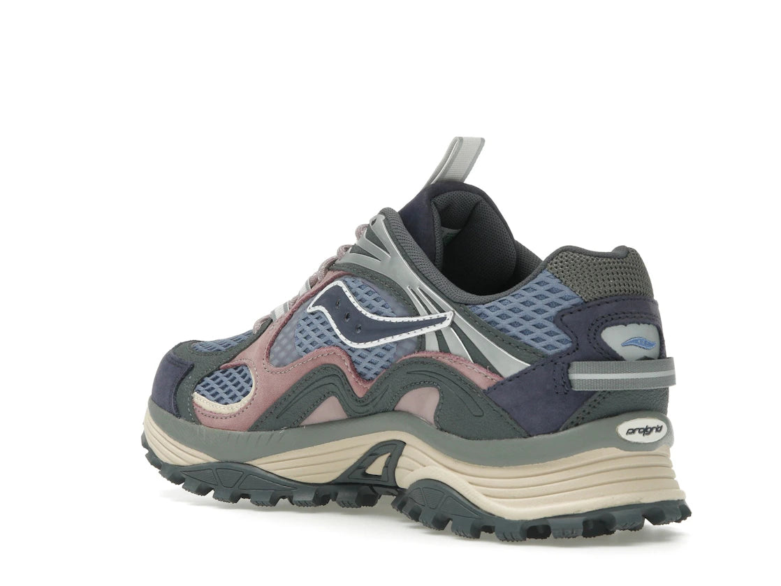 Saucony Grid Aura X Blue Multi - vue secondaire B