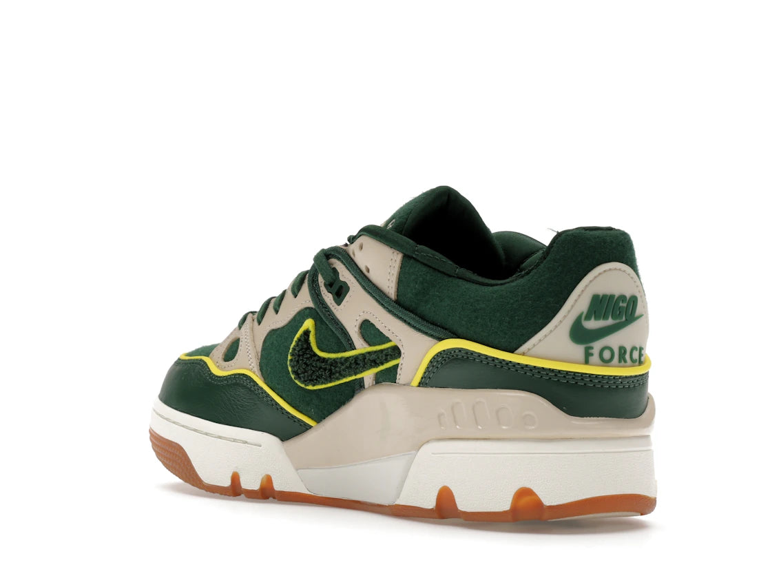Nike Air Force 3 Low SP Nigo College Pack Forest Green - vue secondaire B
