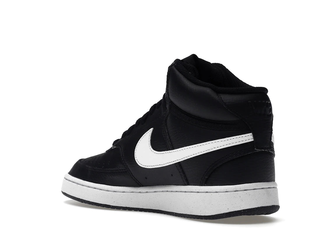 Nike Court Vision Mid Next Nature Black White - vue secondaire B