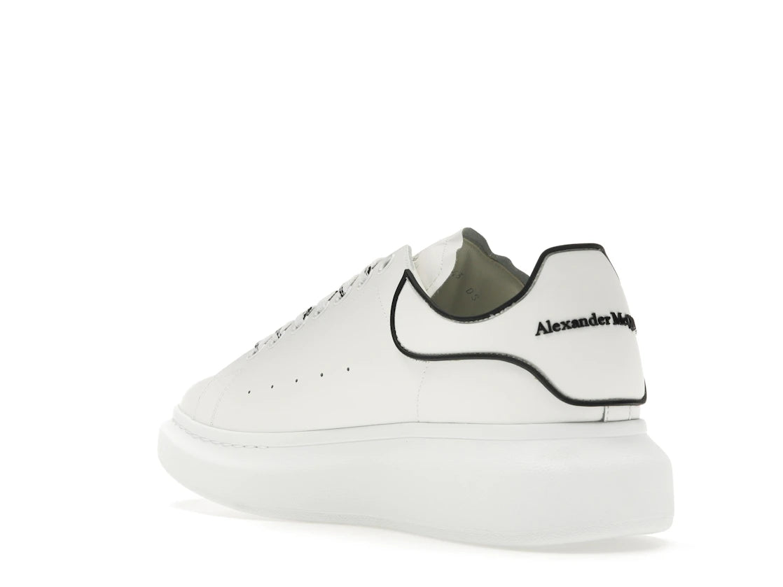 Alexander McQueen Oversized White Black Trim - vue secondaire B
