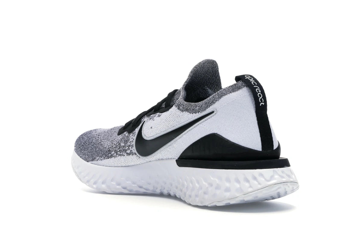 Nike Epic React Flyknit 2 White - vue secondaire B