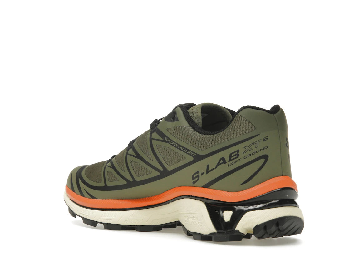 Salomon XT-6 Deep Lichen Green Marmalade - vue secondaire B
