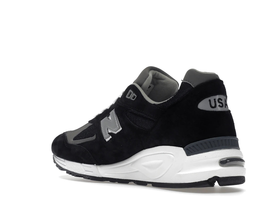 New Balance 990v2 MiUSA Black Grey - vue secondaire B