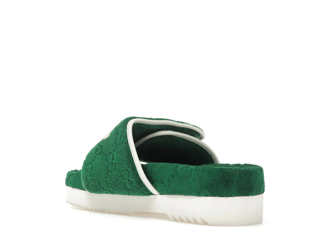 adidas x Gucci GG Platform Sandal Green (Women's) - vue secondaire B