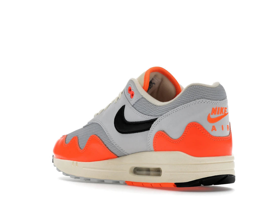 Nike Air Max 1 Patta Waves Hyper Crimson Pure Platinum (With Bracelet) - vue secondaire B