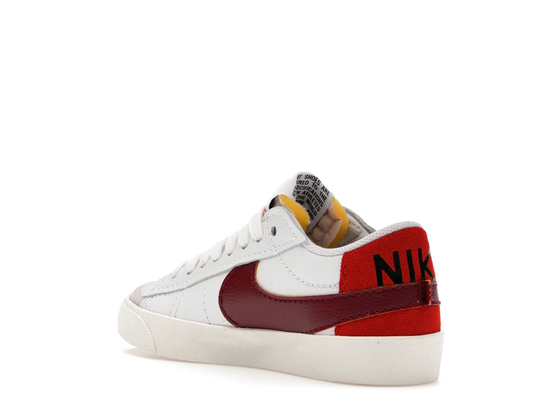 Nike Blazer Low 77 Jumbo Dark Beetroot Cinnabar (Women's) - vue secondaire B