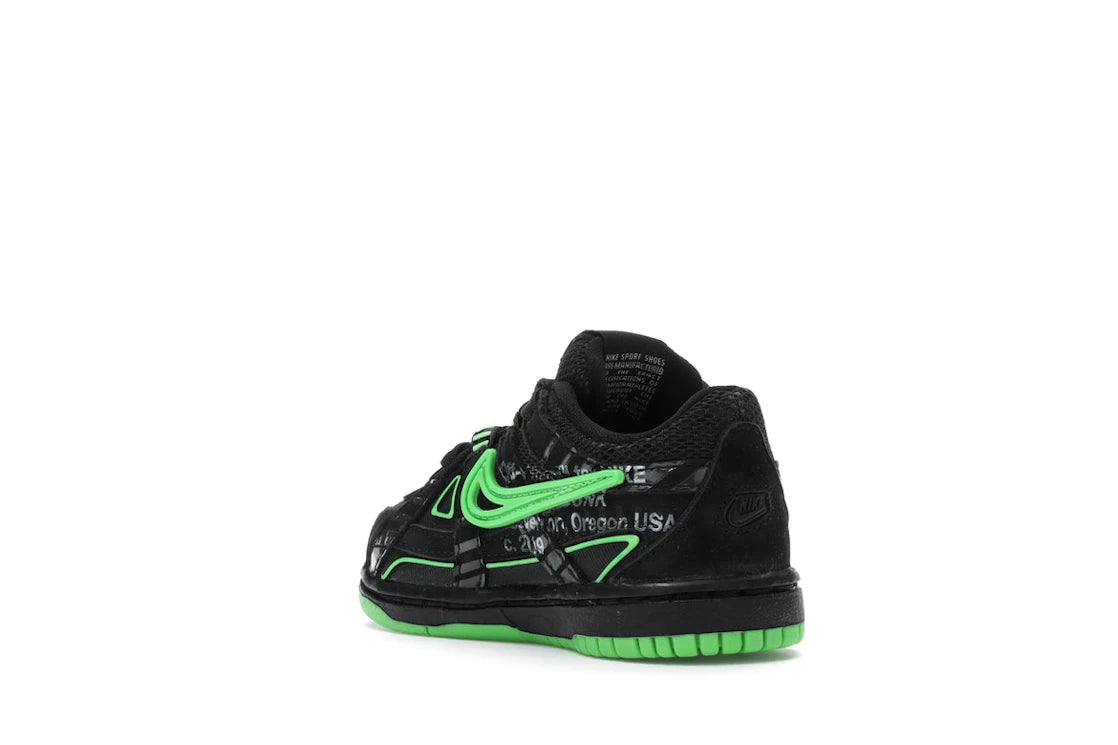 Nike Air Rubber Dunk Off-White Green Strike (TD) - vue secondaire B