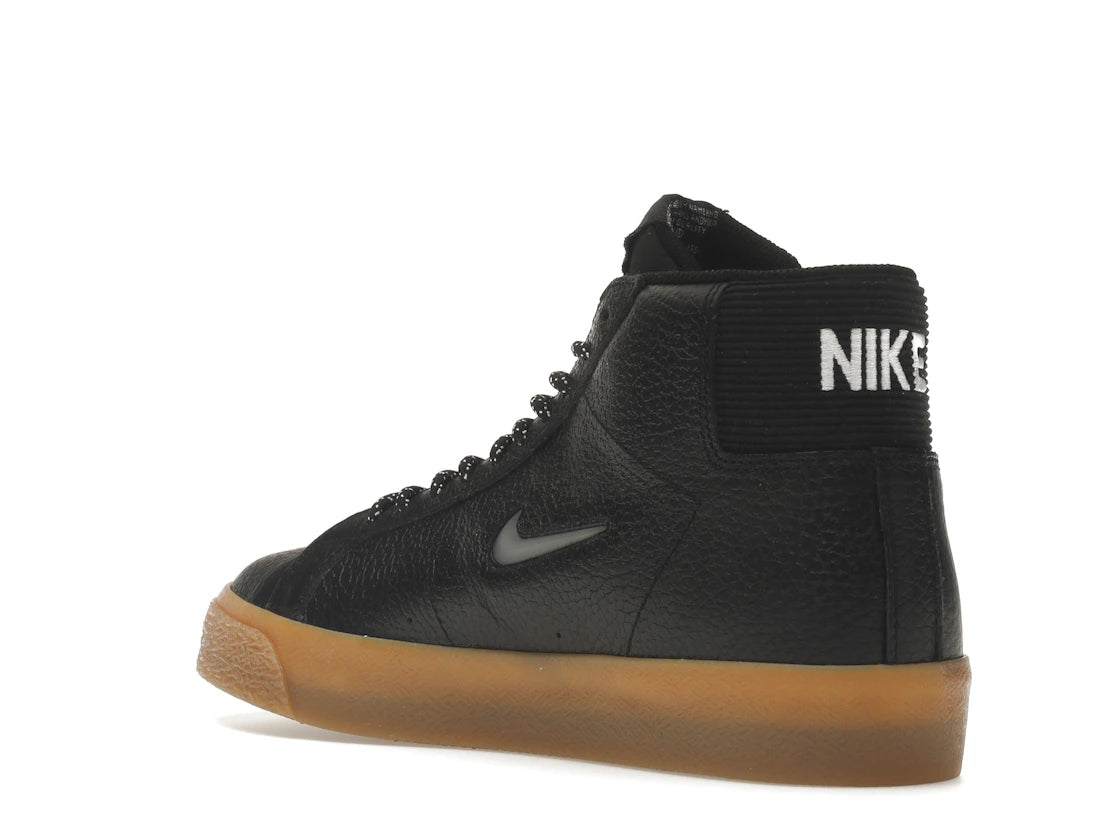 Nike Zoom Blazer Mid Premium SB Black Gum Jewel - vue secondaire B