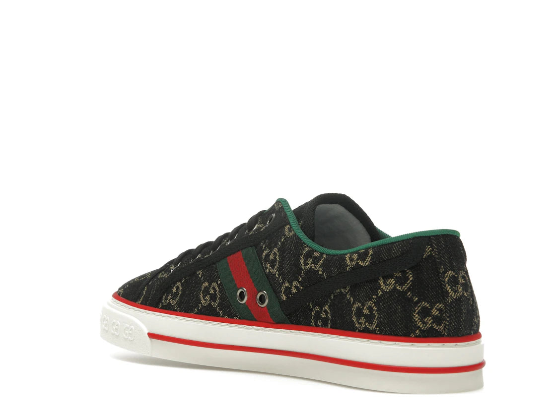 Gucci Tennis 1977 GG Logo Black Multi (Women's) - vue secondaire B