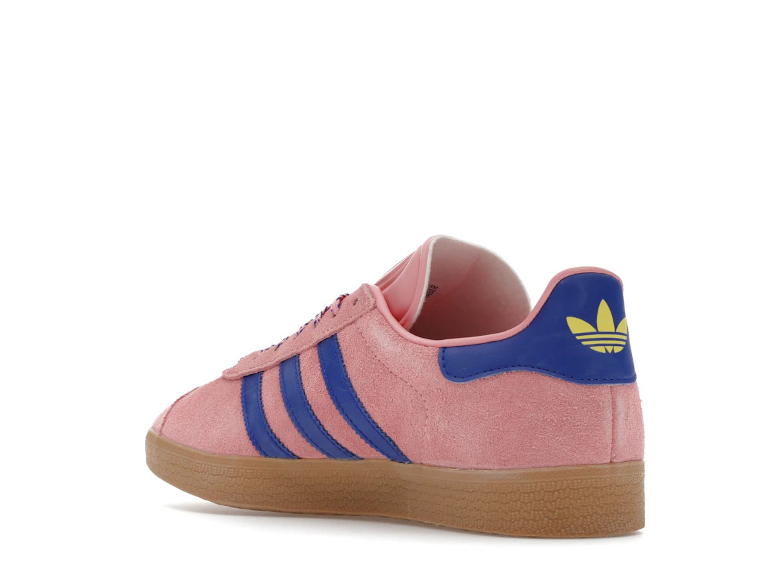 adidas Gazelle Semi Pink Spark Lucid Blue Pure Sulfur (Women's) - vue secondaire B