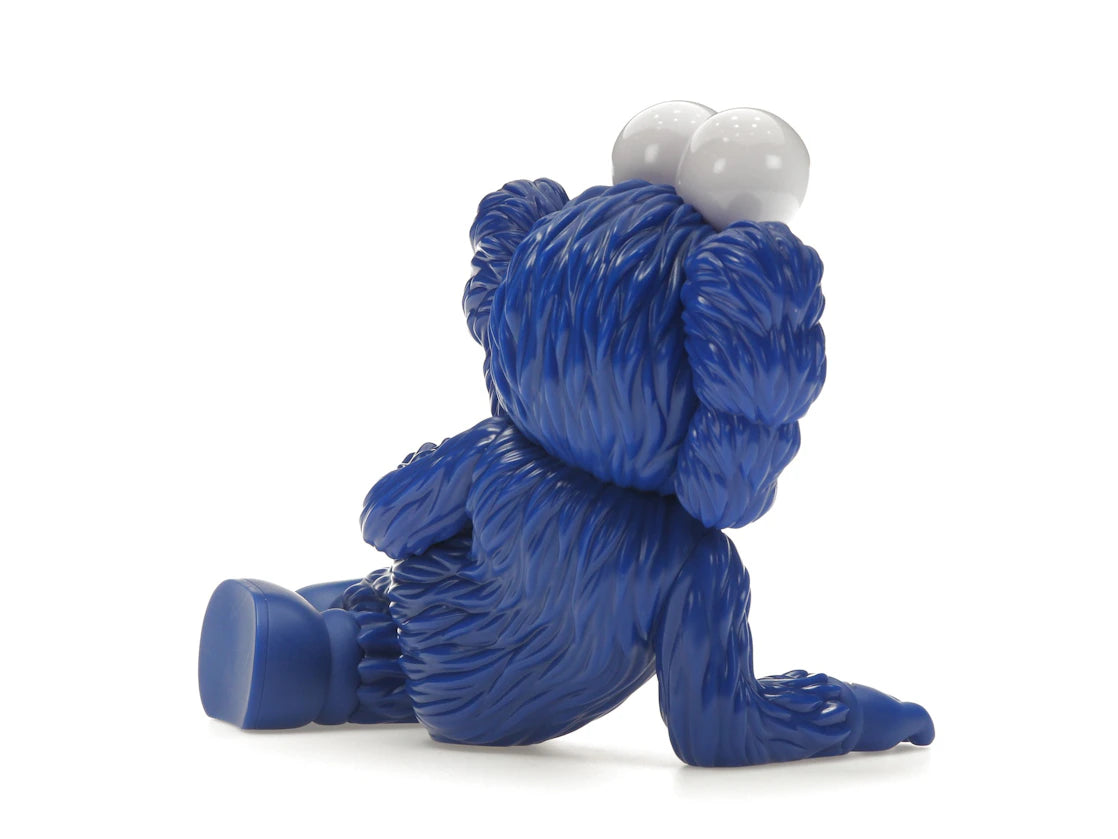 KAWS TIME OFF Vinyl Figure Blue - vue secondaire B