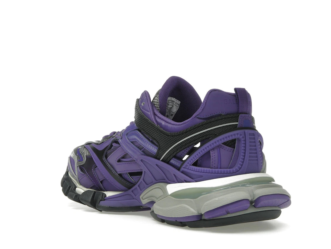 Balenciaga Track.2 Bicolour Violet - vue secondaire B