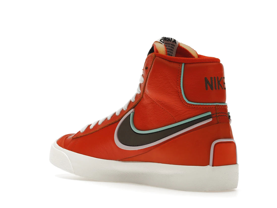 Nike Blazer Mid 77 Infinite Orange - vue secondaire B