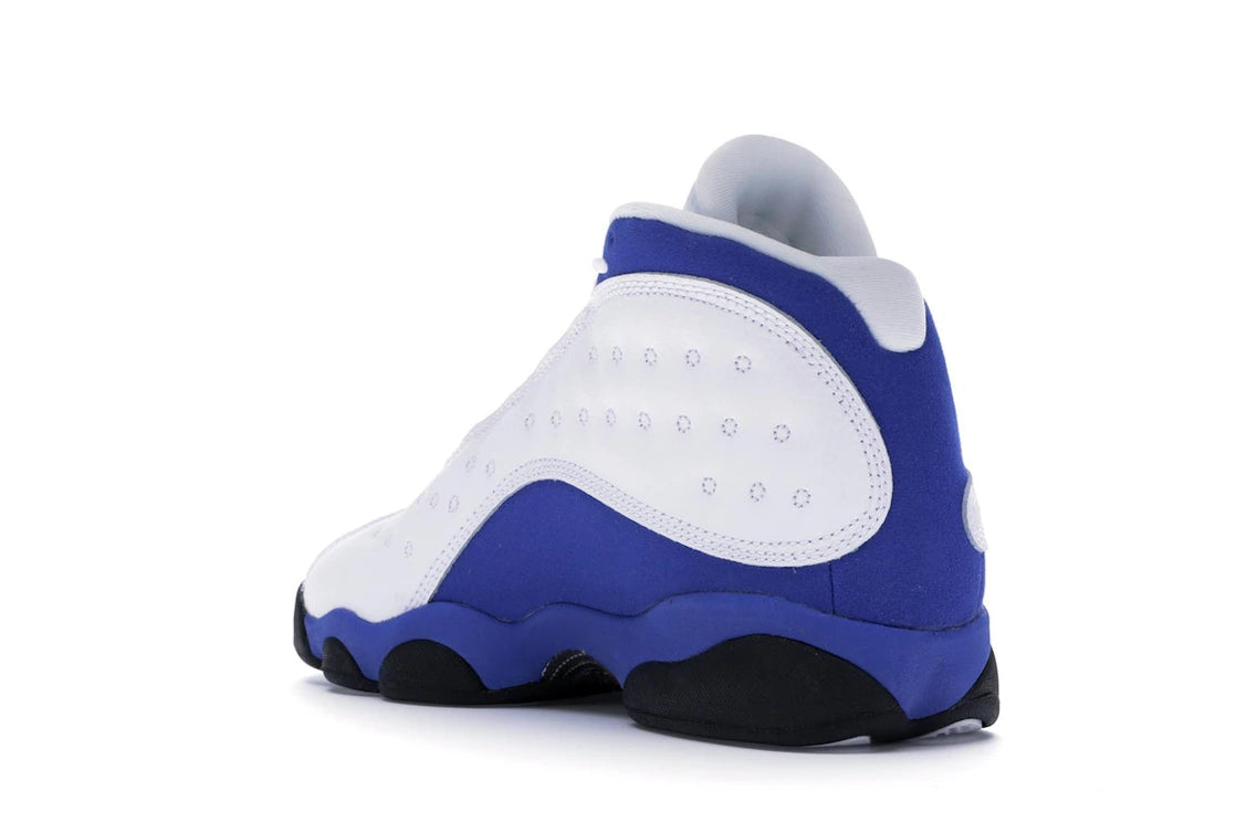 Jordan 13 Retro White Hyper Royal Black (GS) - vue secondaire B