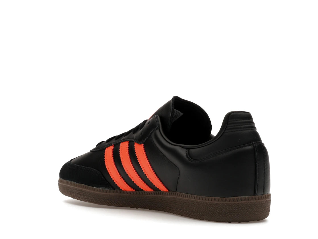 adidas Samba OG Black Impact Orange - vue secondaire B