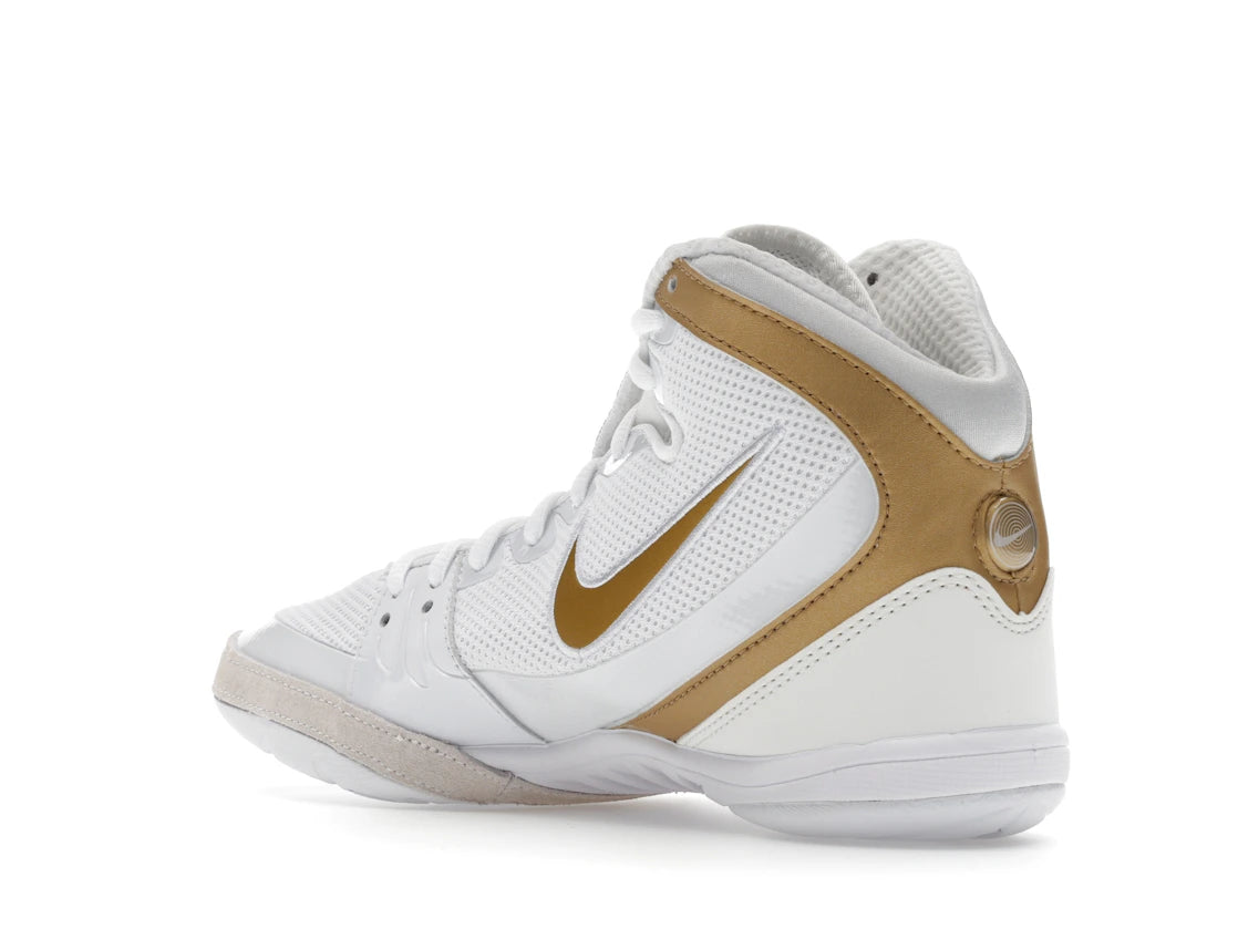 Nike Freek White Wolf Grey Metallic Gold - vue secondaire B