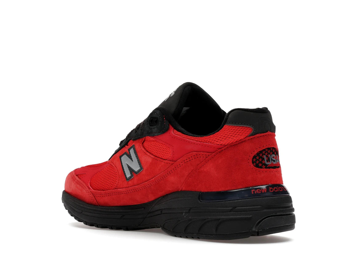 New Balance 993 MiUSA Red Black - vue secondaire B
