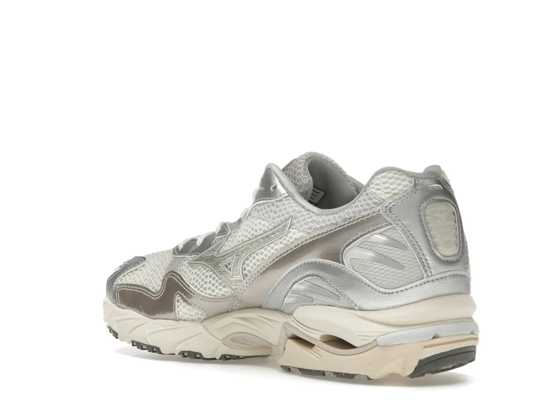Mizuno Wave Rider 10 Metallic Snow White - vue secondaire B