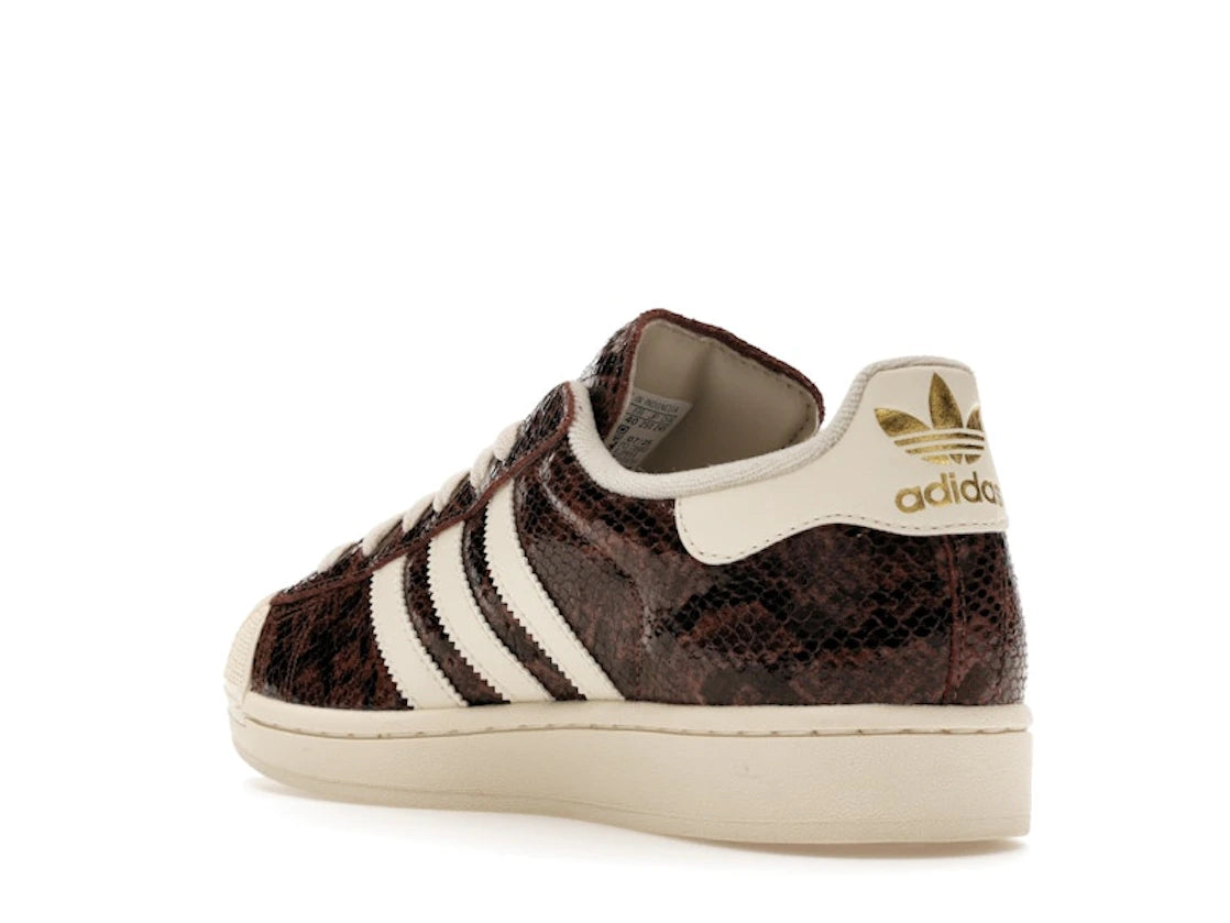 adidas Superstar II Brown Snakeskin (Women's) - vue secondaire B