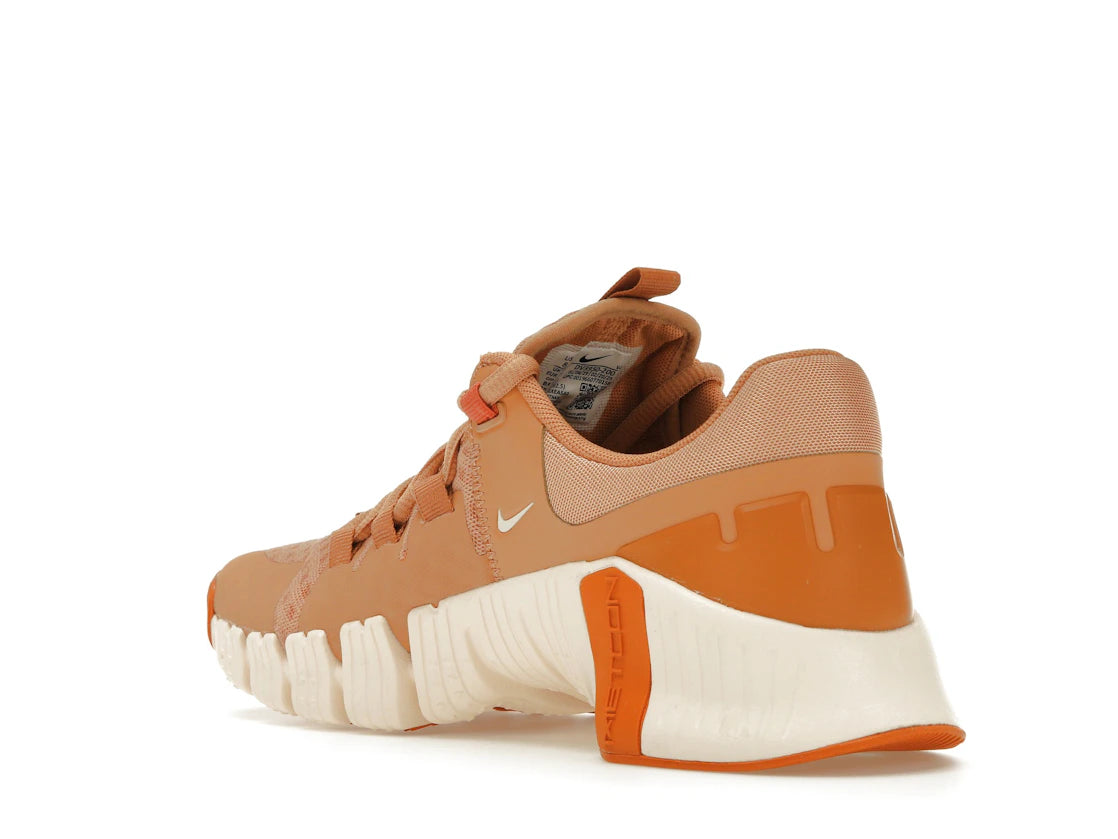 Nike Free Metcon 5 Amber Brown Campfire Orange (Women's) - vue secondaire B