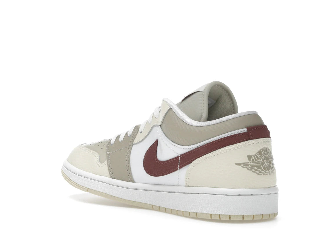 Jordan 1 Low SE Desert Khaki Red Sepia (Women's) - vue secondaire B