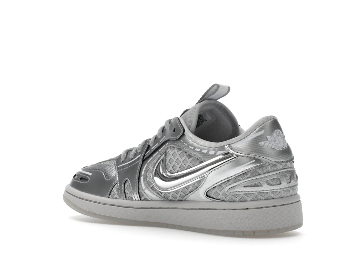 Jordan 1 Low Method of Make V3 Metallic Silver (Women's) - vue secondaire B