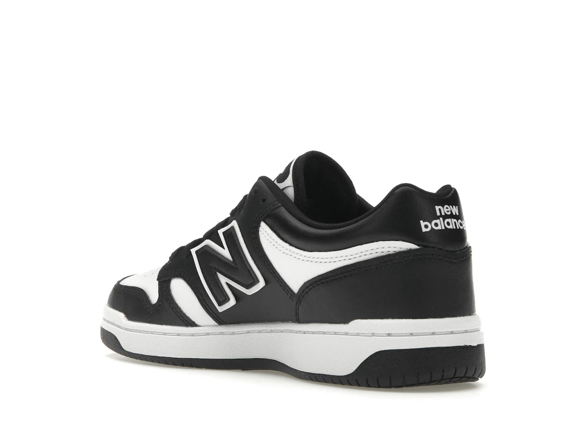 New Balance 480 Black White - vue secondaire B