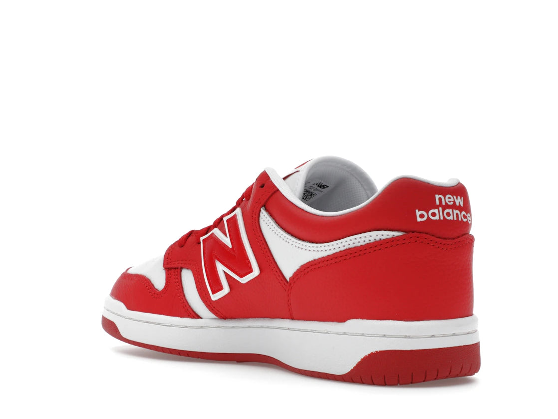 New Balance 480 Red White - vue secondaire B