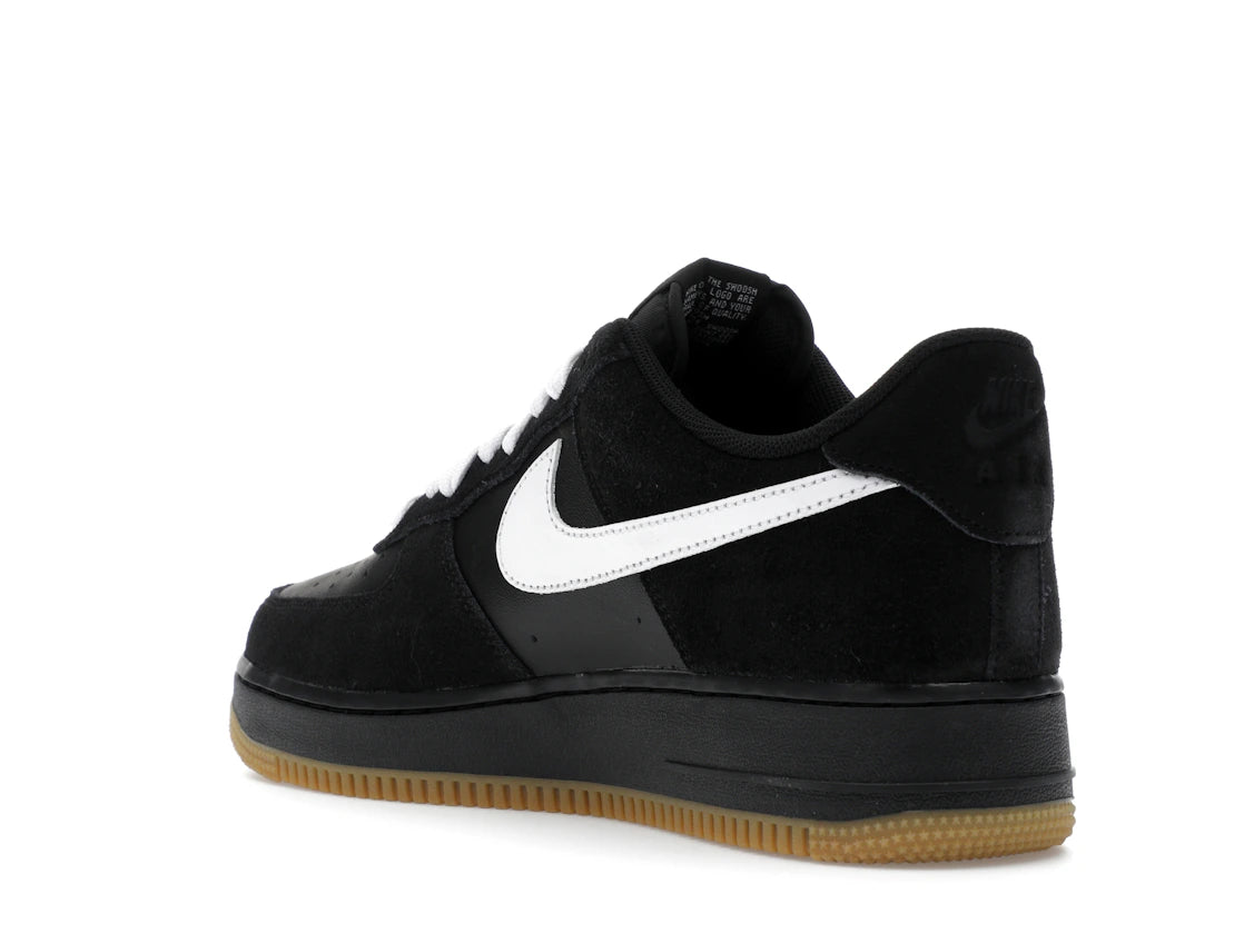 Nike Air Force 1 Low '07 LV8 Black Gum Light Brown White - vue secondaire B