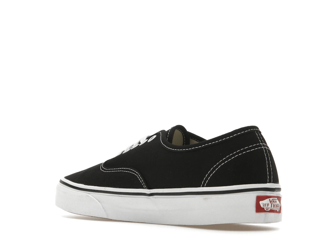 Vans Authentic Black White - vue secondaire B