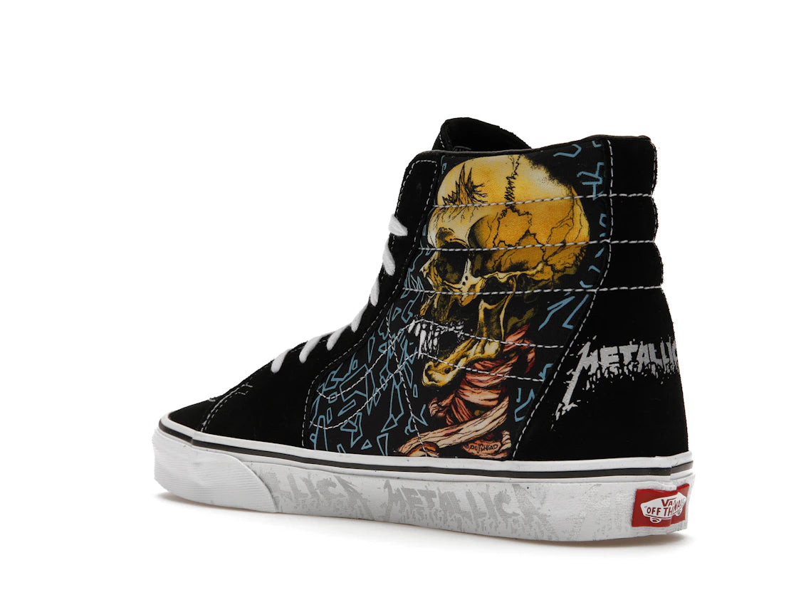 Vans Sk8-Hi Metallica The Black Album 30th Anniversary - vue secondaire B