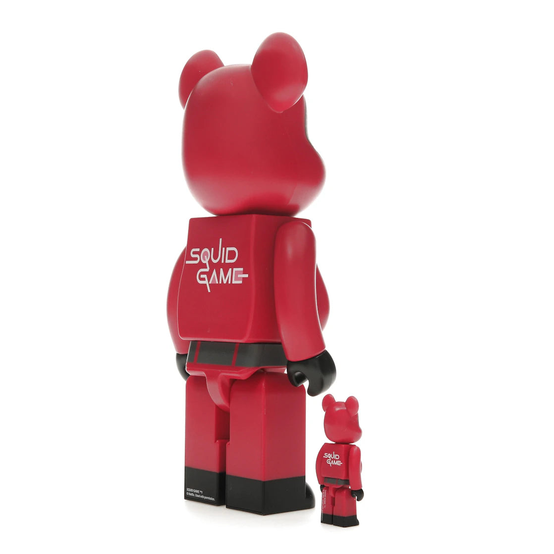 Bearbrick x Squid Game Guard (Square) 100% & 400% Set - vue secondaire B