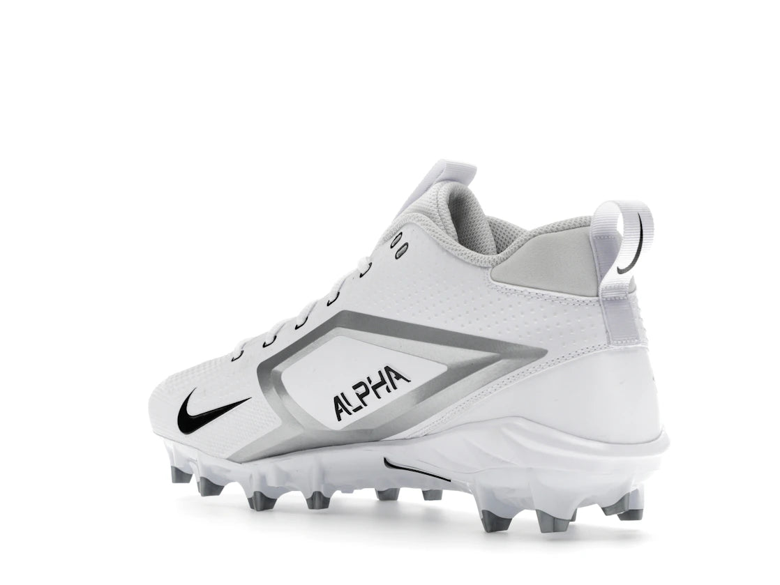 Nike Alpha Menace 4 Varsity White Metallic Silver Photon Dust Black - vue secondaire B