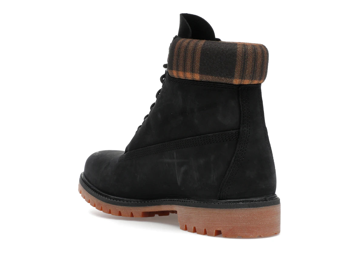 Timberland 6" Heritage Waterproof Boot Black Plaid - vue secondaire B