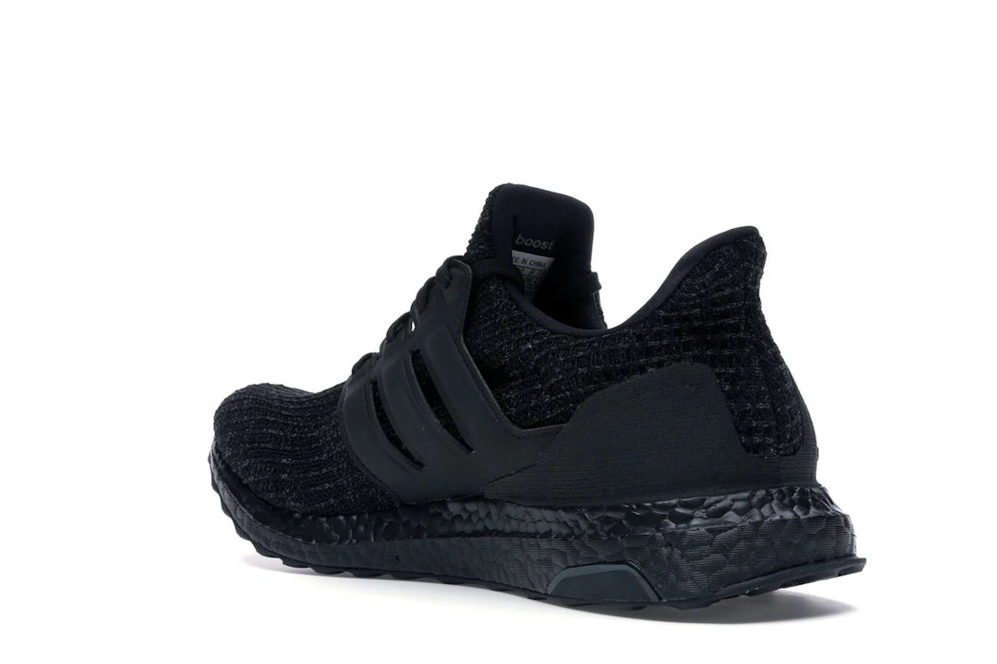 adidas Ultra Boost 4.0 Triple Black Nubuck Cage - vue secondaire B