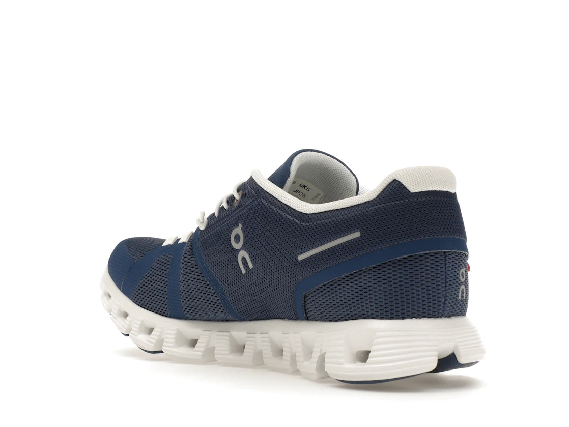 On Running Cloud 5 Denim White (Women's) - vue secondaire B