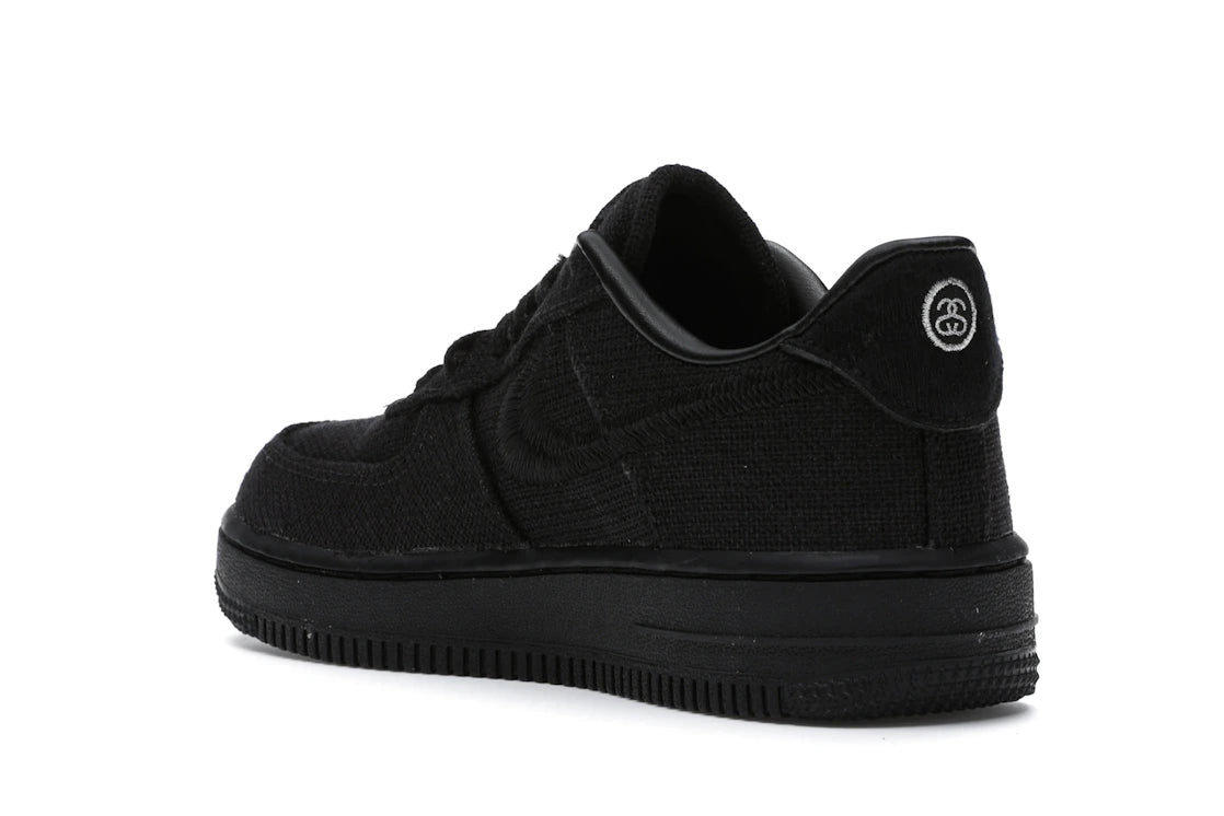 Nike Air Force 1 Low Stussy Black (PS) - vue secondaire B