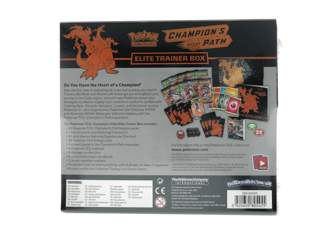 Pokémon TCG Champions Path Elite Trainer Box - vue secondaire B