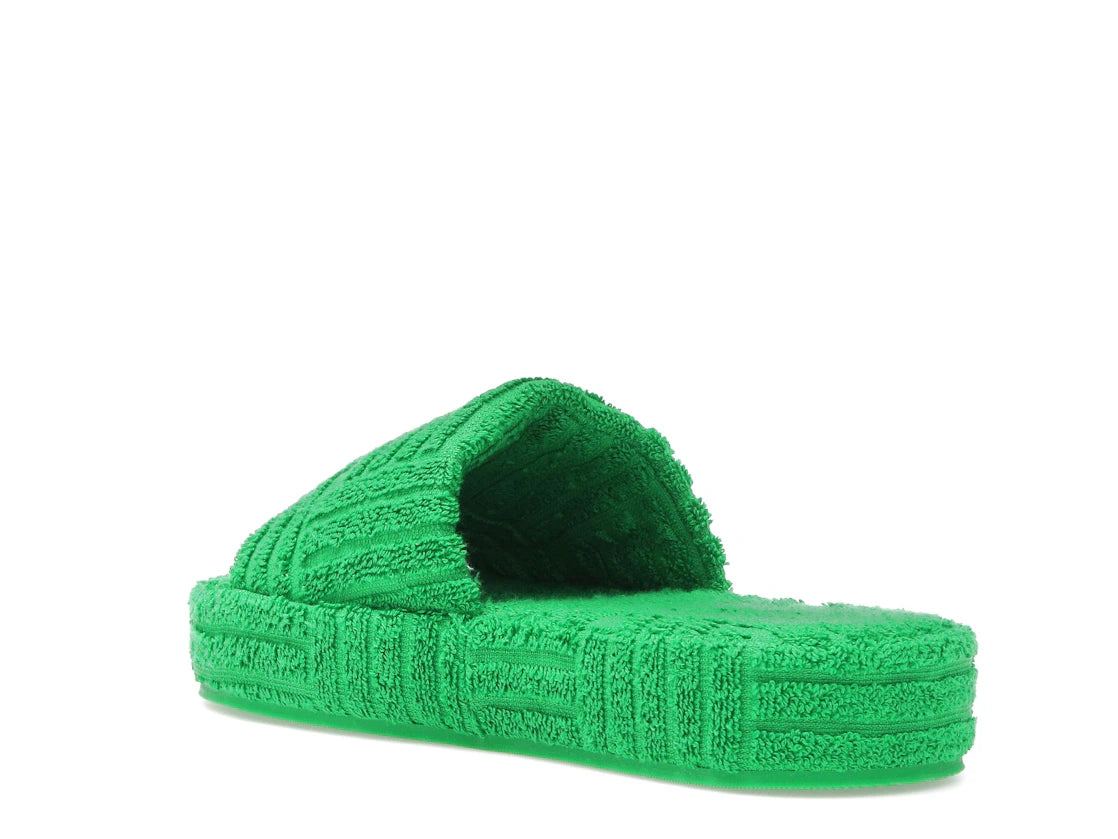 Bottega Veneta Resort Sponge Slide Grass - vue secondaire B