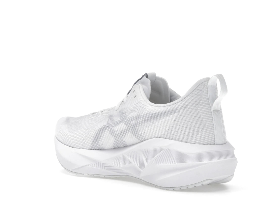 ASICS Novablast 5 White Piedmont Grey - vue secondaire B