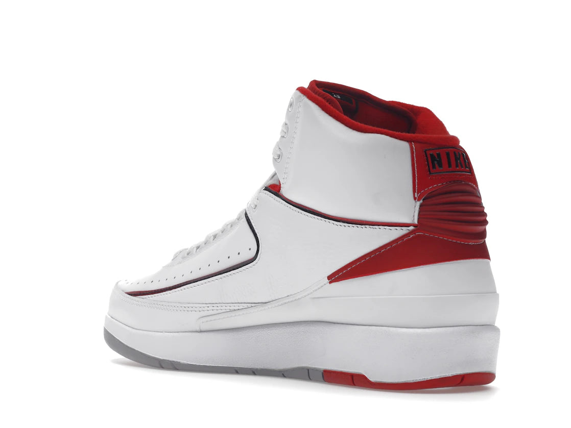 Jordan 2 Retro White Red CDP (2008) - vue secondaire B
