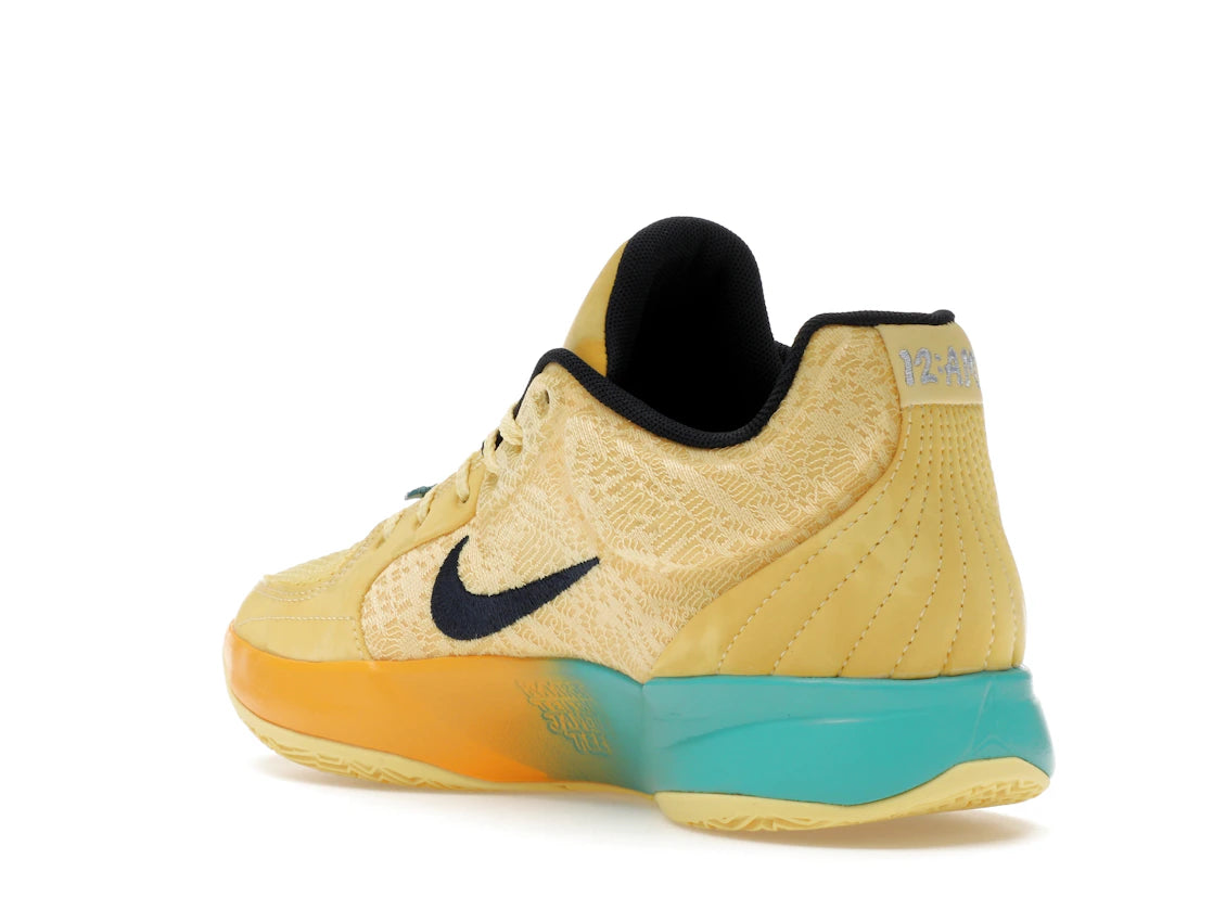 Nike Ja 2 Sonic Yellow Tropical Teal - vue secondaire B