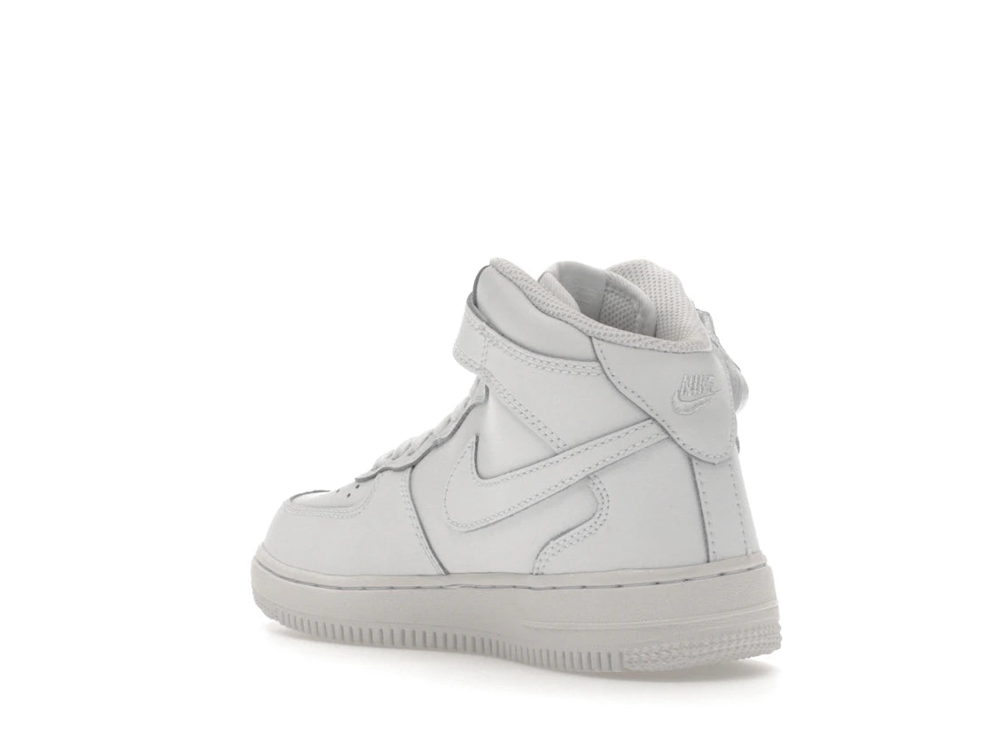 Nike Air Force 1 Mid LE White (PS) - vue secondaire B