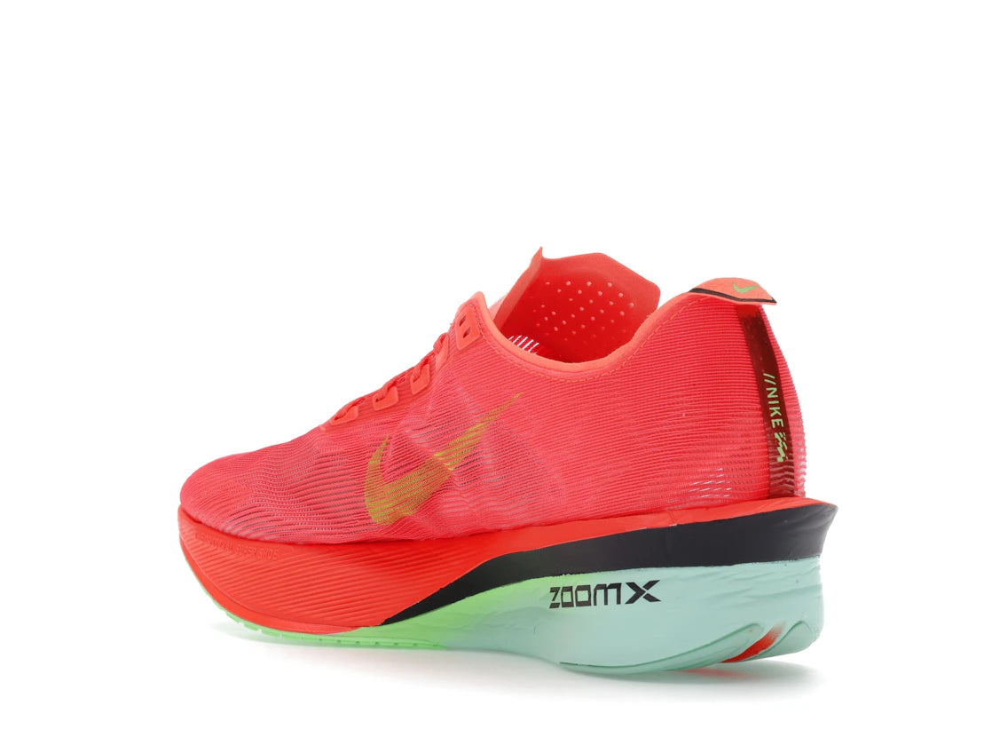 Nike ZoomX Vaporfly Next% 4 Bright Crimson Mint Foam Cave Purple Lime Blast - vue secondaire B