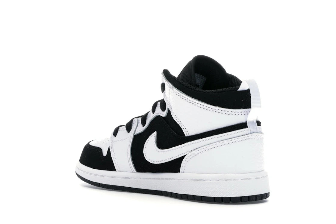 Jordan 1 Mid White Black (PS) - vue secondaire B
