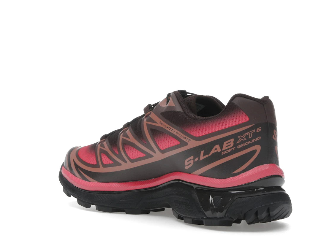 Salomon XT-6 Skyline Black Coffee Rouge Red - vue secondaire B