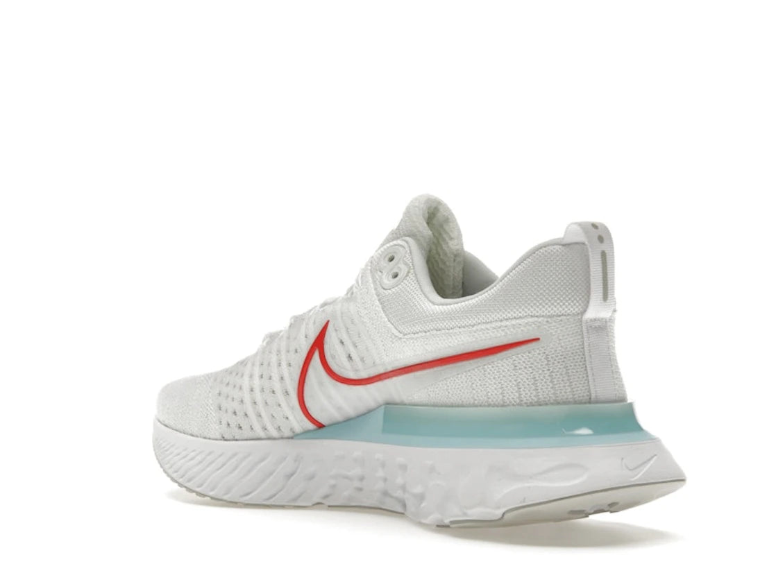 Nike React Infinity Run Flyknit 2 White Glacier - vue secondaire B