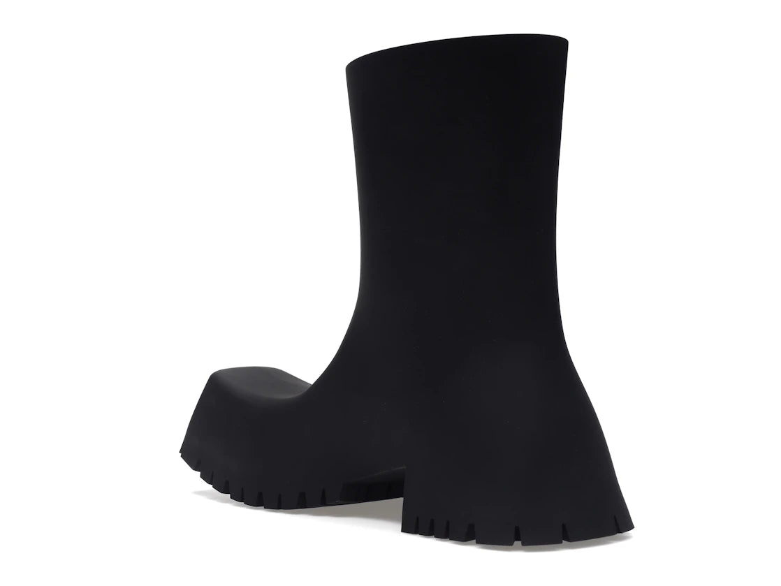 Balenciaga Trooper Rubber Boot Black - vue secondaire B