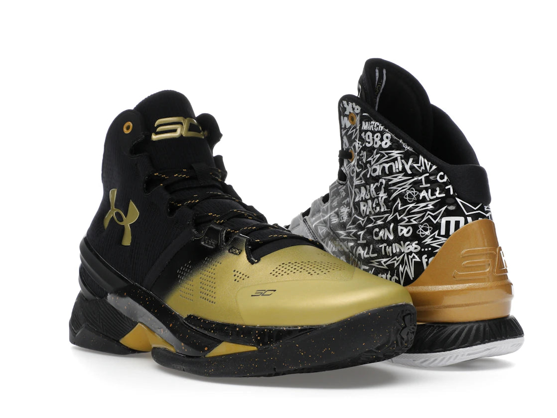 Under Armour Curry 1 & 2 Back 2 Back MVP Unanimous Pack (2023) (2 Pairs) - vue secondaire B